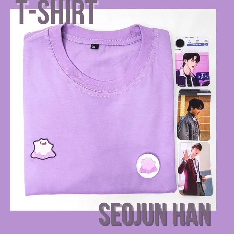 Terbaik Kaos Seojun han tshirt Seojun han kaos team seojun kaos lilac
