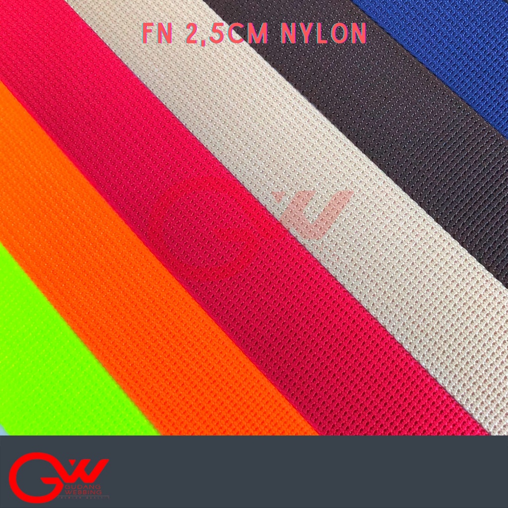 TALI WEBBING NYLON / WEBBING NYLON 2,5 CM / FN NYLON 2,5 CM - ECERAN