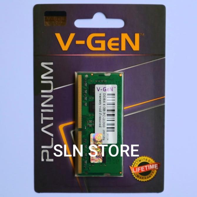 Ram Laptop/ SODIMM DDR4 4GB PC-21300 / 2666MHz V-GeN Platinum RAM Laptop Vgen | RAM LAPTOP