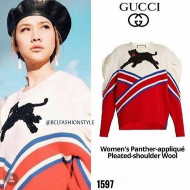 SWEATER GUCCI PREMIUM - OUTERWEAR IMPORT - SWEATER IMPORT - OUTERWEAR WANITA - SWEATER WANITA -GUCCI