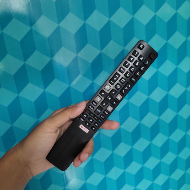 Remot Smart TV TCL Android TV 100% New Terbaru Dengan Netflix - Remot Android TV TCL - Remot Smart T