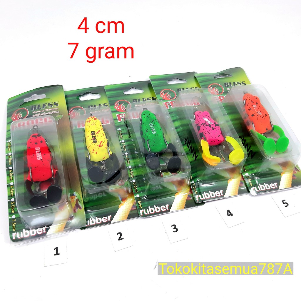 Umpan Pancing Soft jump Frog Froggy