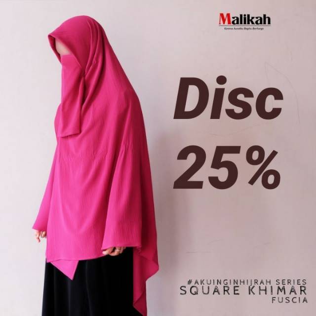 Square Khimar by Malikah