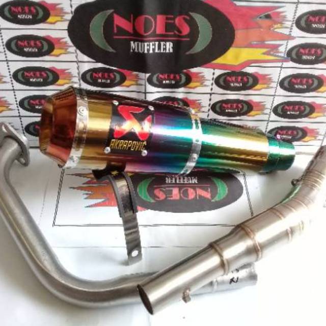 Knalpot akrapovic gp lorenzo pelangi vixion old vixion new vixion R