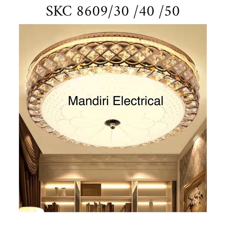 Lampu Hias Plafon / Ceiling lamp kristal / Lampu ruang tamu 8690