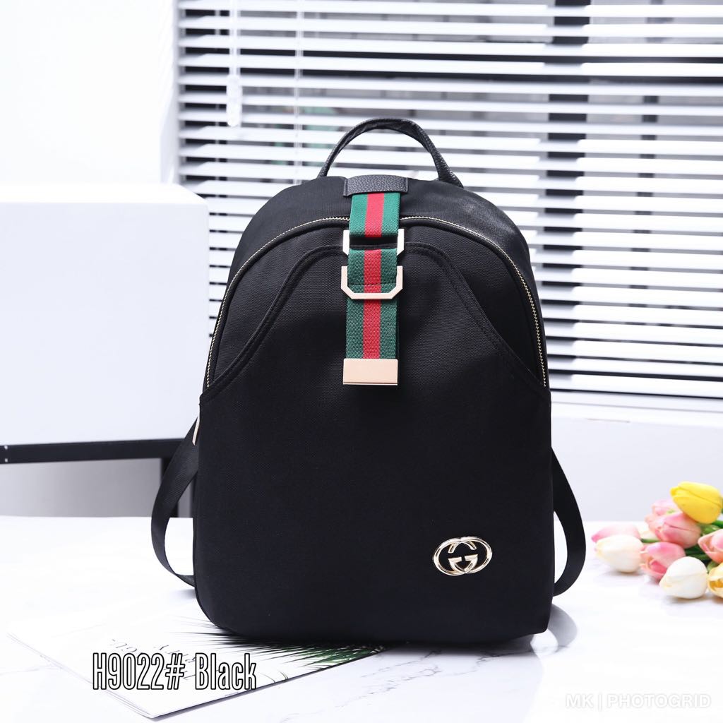 TAS WANITA-TAS IMPORT- Ransel Gucci Canvas Waterprof