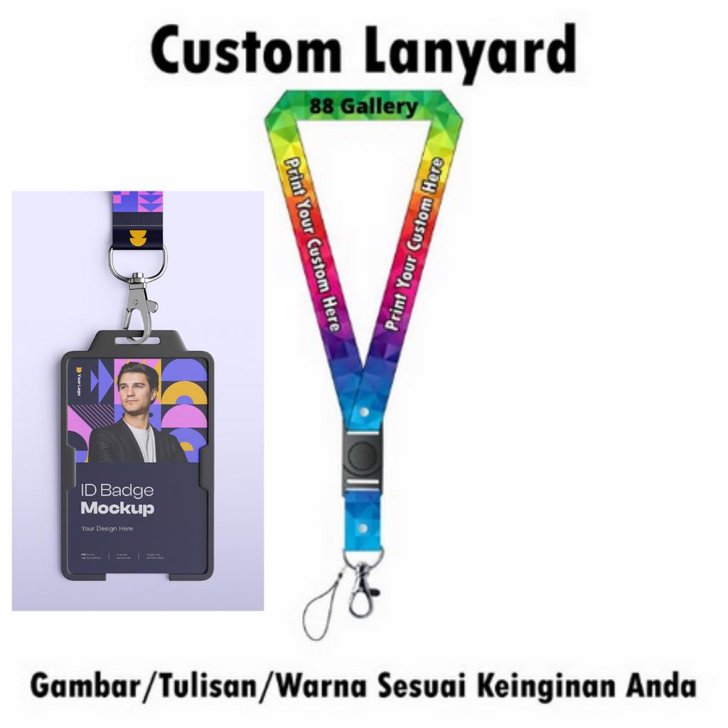 

Cetak Custom Lanyard & Name Tag