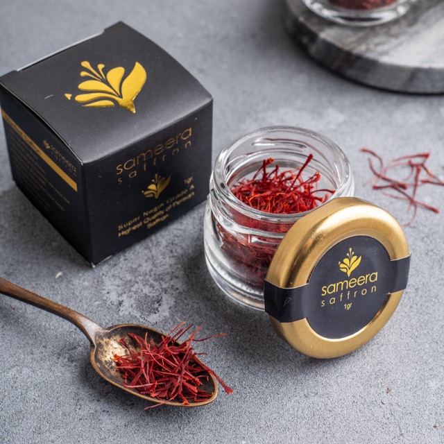 

Sameera Saffron Indonesia (Super Negin Grade A Iranian Saffron) 100 % Original imported from Iran