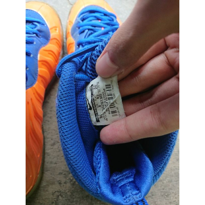 foamposite one knicks