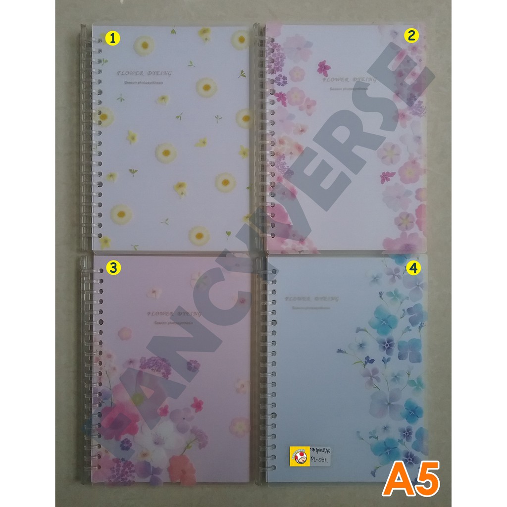 

Notebook Refill A5 Flower PL-031 / Agenda Diary Notes Buku Catatan