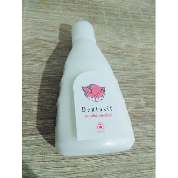 Dentasif Putih Untuk Lem Gigi Palsu