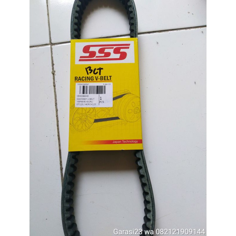 SSS RACING V-BELT XEON/GT125/AEROX125
