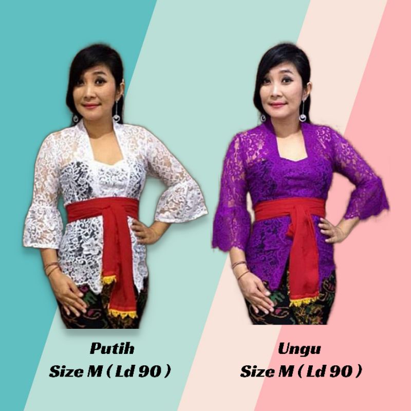 Kebaya Semi Perancis Lengan Terompet OK-20