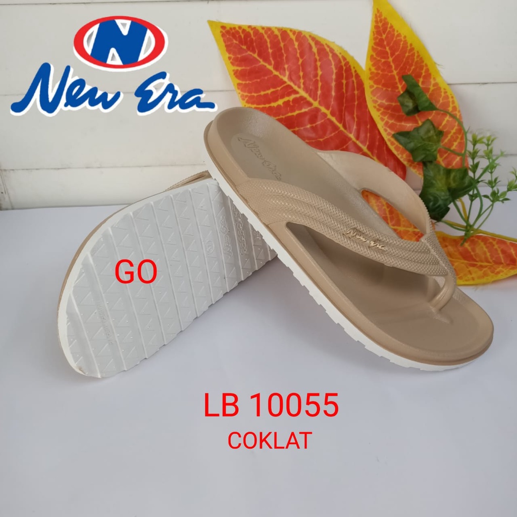 sogo NEW ERA LB 10055 &amp; LB 100362 Sandal Jepit Karet Wanita Polos Anti Slip Sandal Japit Cewek Berkualitas Terlaris