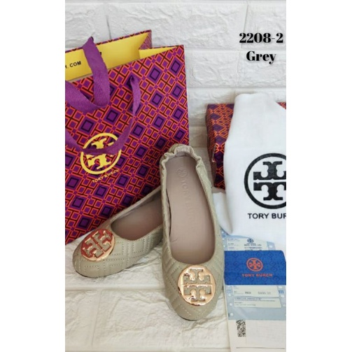 Flatshoes TB motif 2208-2 ,Lengkap Fullset (order wajib Upsize)