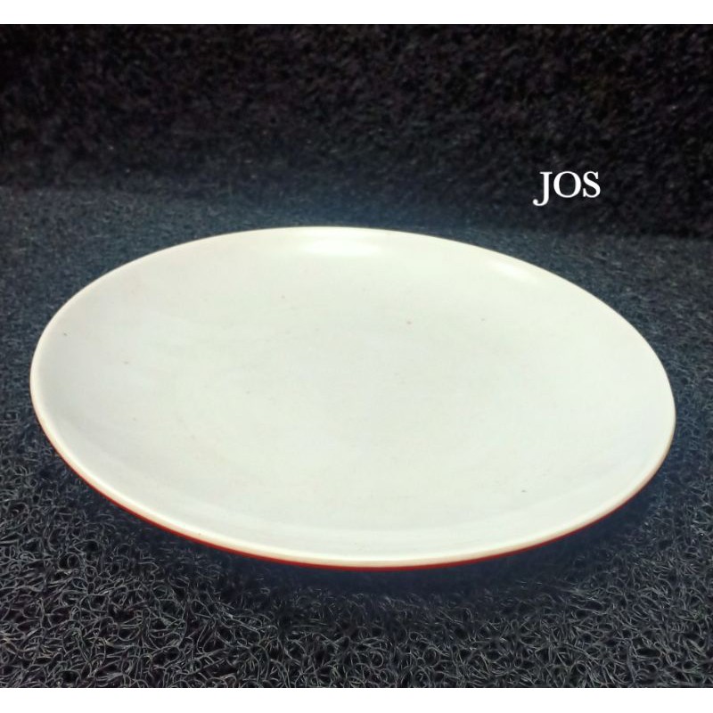 PIRING MAKAN CEPER BESAR 2 WARNA 9" MELAMIN UNICA