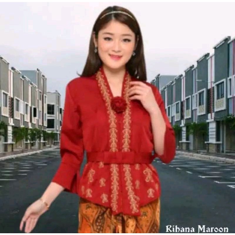 Kebaya wanita encim modern/kebaya wisuda/kebaya kantoran/kebaya wanita senada wanita kebaya modern k