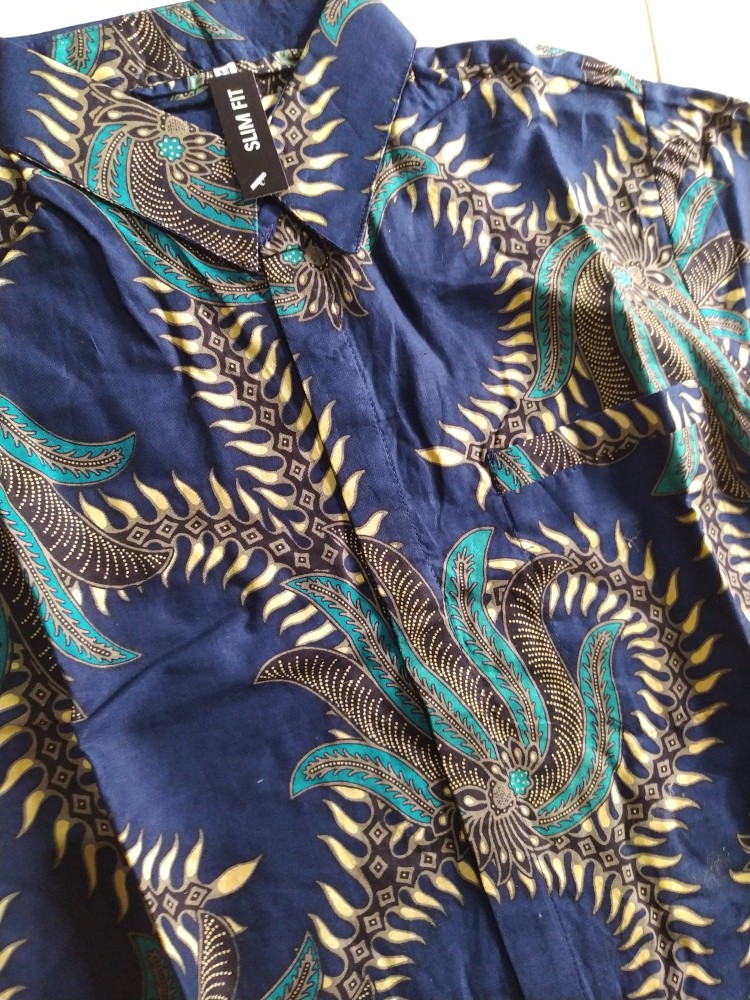 Baju Batik Pria Modern Batik Pria Lengan Panjang Modern Baju Batik Pria Slimfit Kemeja Batik Pria