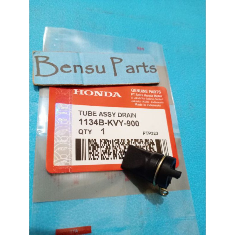 Karet pembuangan tutup bak cvt motor beat vario