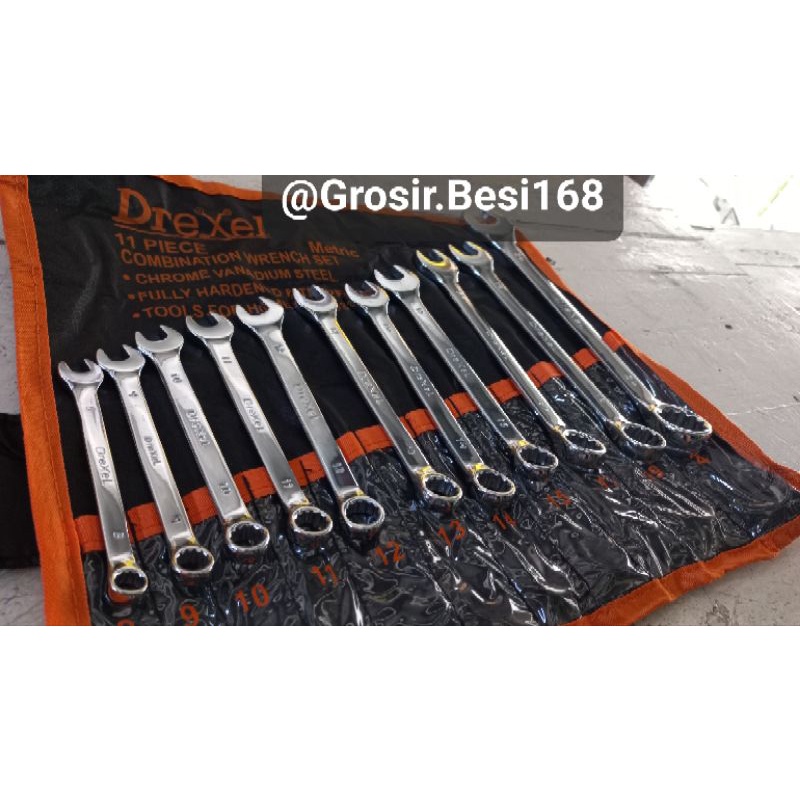 Kunci Ring Pas Set Drexel 11pcs 8-24 Original Diatas Venus diamond bison orange tekiro 2