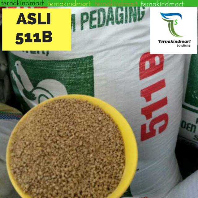 Pur Ayam 511B - Ransum Ayam Pedaging 1Kg