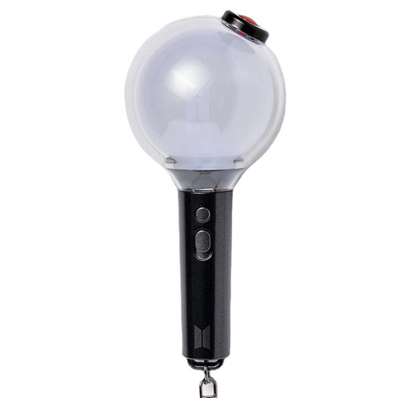 [BS] BISA COD Gantungan Kunci Mini Light Stick BTS Special Edition KPOP Key Chain Lampu - KP848