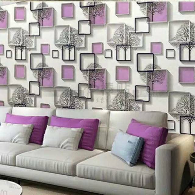 Wallpaper Dinding Dekorasi Rumah Premium Wallstiker Stiker Hiasan kamar tidur 45cm x 9m