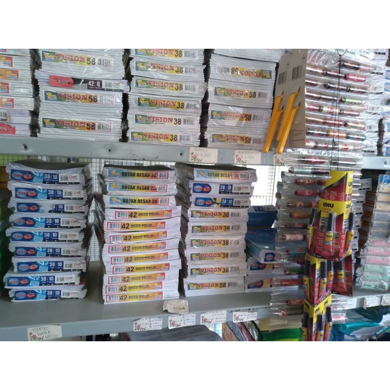 

BUKU TULIS VISION ISI 38 LEMBAR
