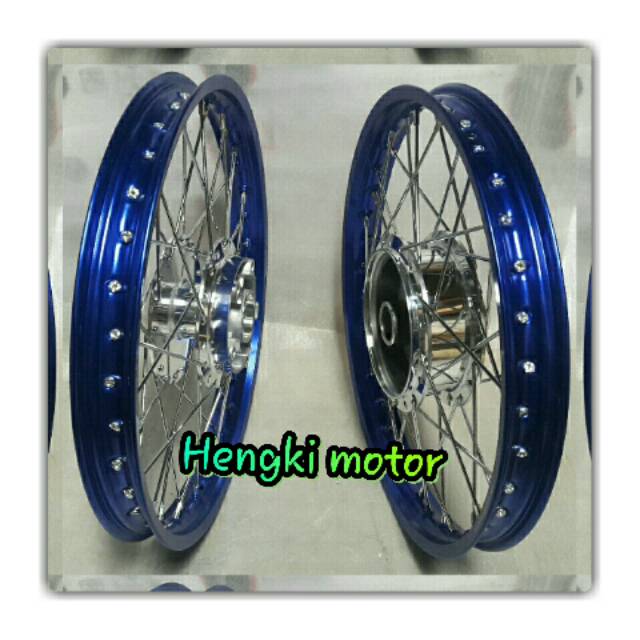 Jual Velg vixion old warna biru | Shopee Indonesia