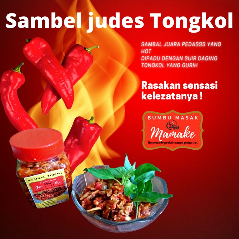 

Sambal tongkol sambel Suir tongkol pedas homemade instan siap pakai