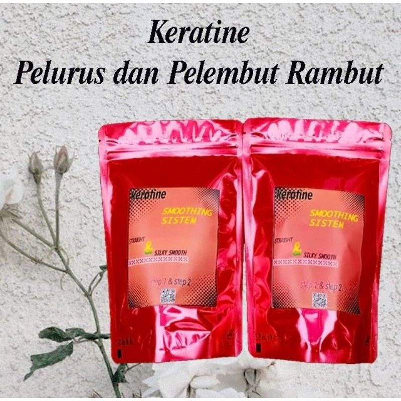 KERATINE SMOOTHING MELURUSKAN RAMBUT PERMANEN / OBAT SMOOTHING KERATIN TERBAIK
