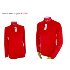 MANSET RENDA SUPER PREMIUM EXCULISIVE BAHAN RAYON UKURAN STANDAR & JUMBO MURAH BISA COD-MERAH CABE