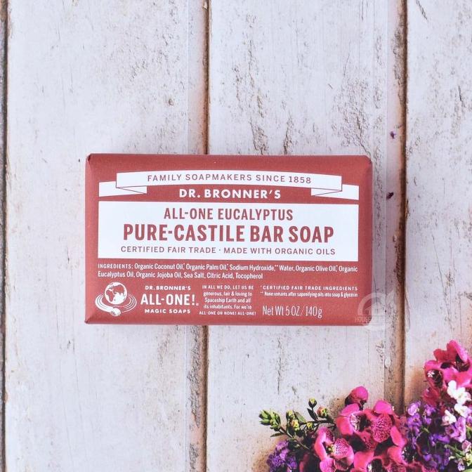 

Dr. Bronners Eucalyptus Pure-Castile Bar Soap