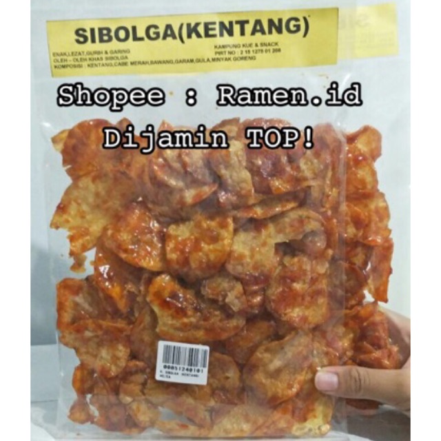 Best Seller Keripik Kentang Sibolga