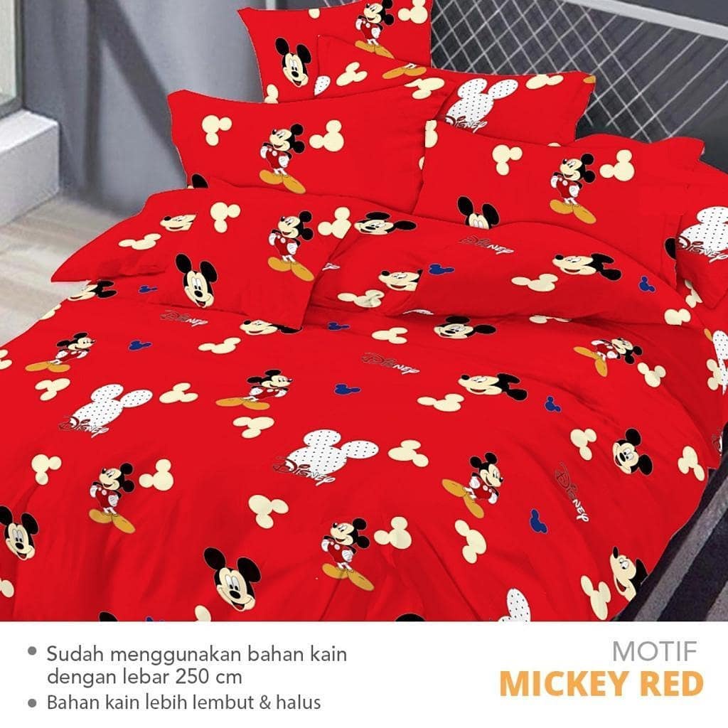 Sprei Katun lokal motif anak ESRA (PREORDER)