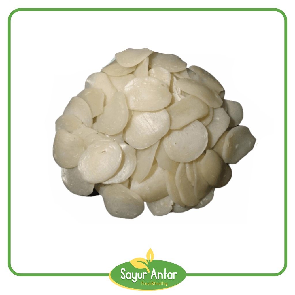 

Kerupuk Sumber Sari Putih 250 gr | Sayur.Antar | Free Ongkir Bandung Cimahi