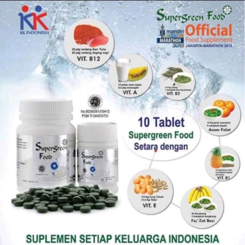 

SUPER GREEN FOOD 150tablet 100%ORI