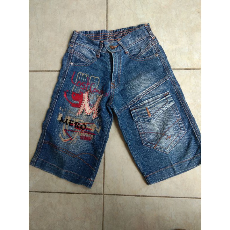 ANEKA JEANS ANAK LAKI COWOK PENDEK BRANDED PERNAH PAKAI BEKAS SECOND PRELOVED PL