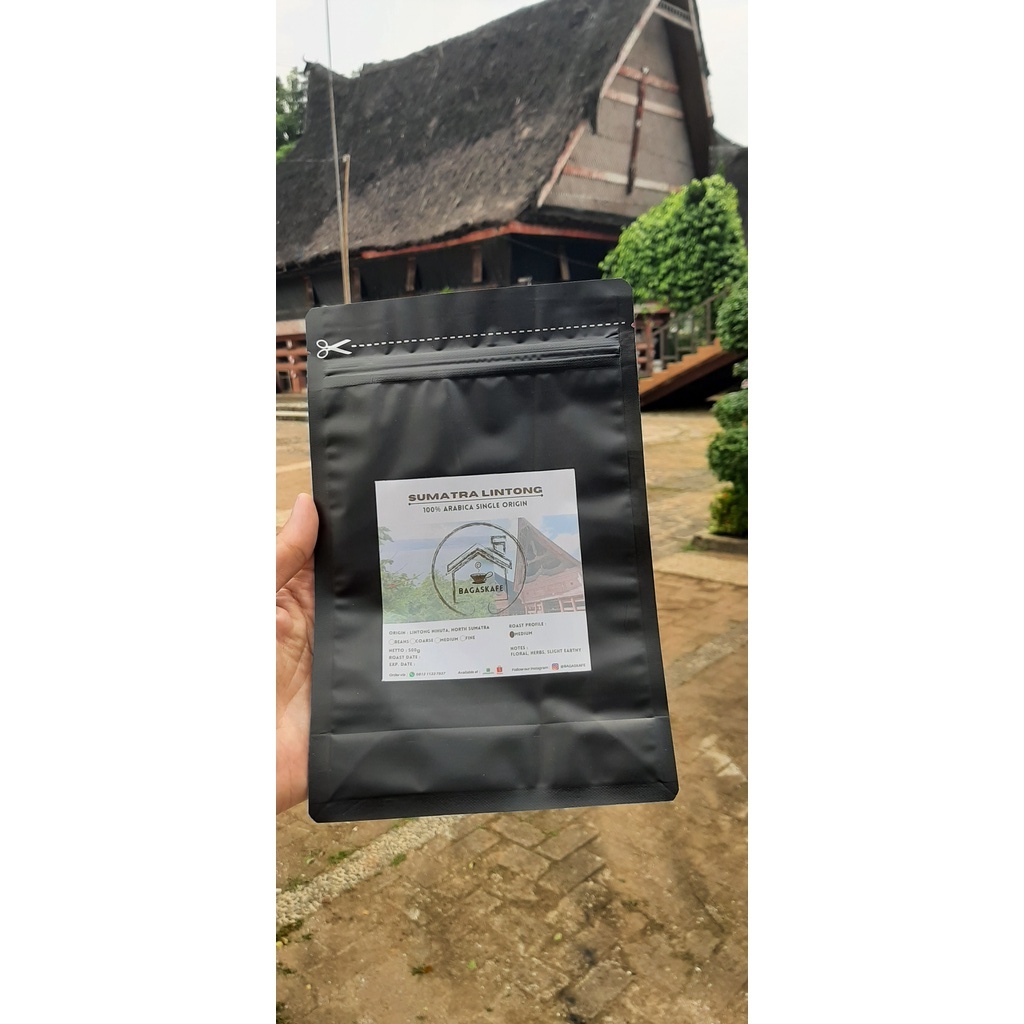 

Bagaskafe - Lintong BLEND 500 gram 50% Arabica 50% Robusta Roasted Coffee