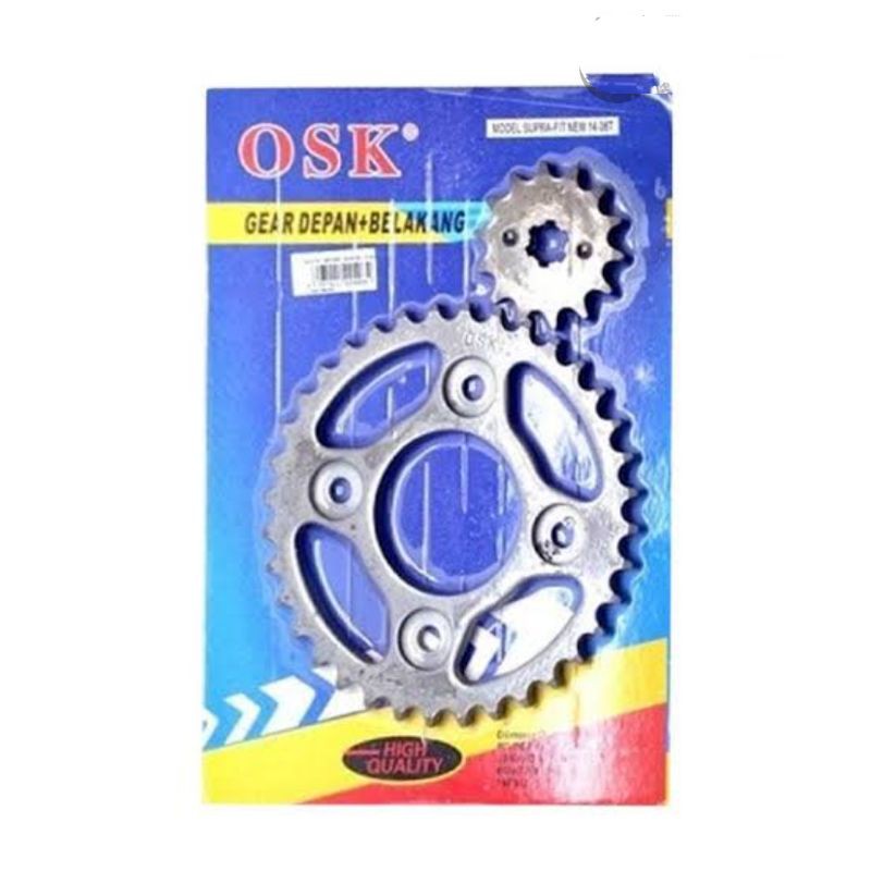 Gir Set Depan Belakang Yamaha Vega ZR.