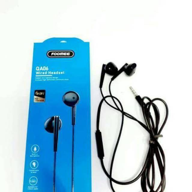 #HEADSET FOOME QA06/HANDSFREE FOOME QA06