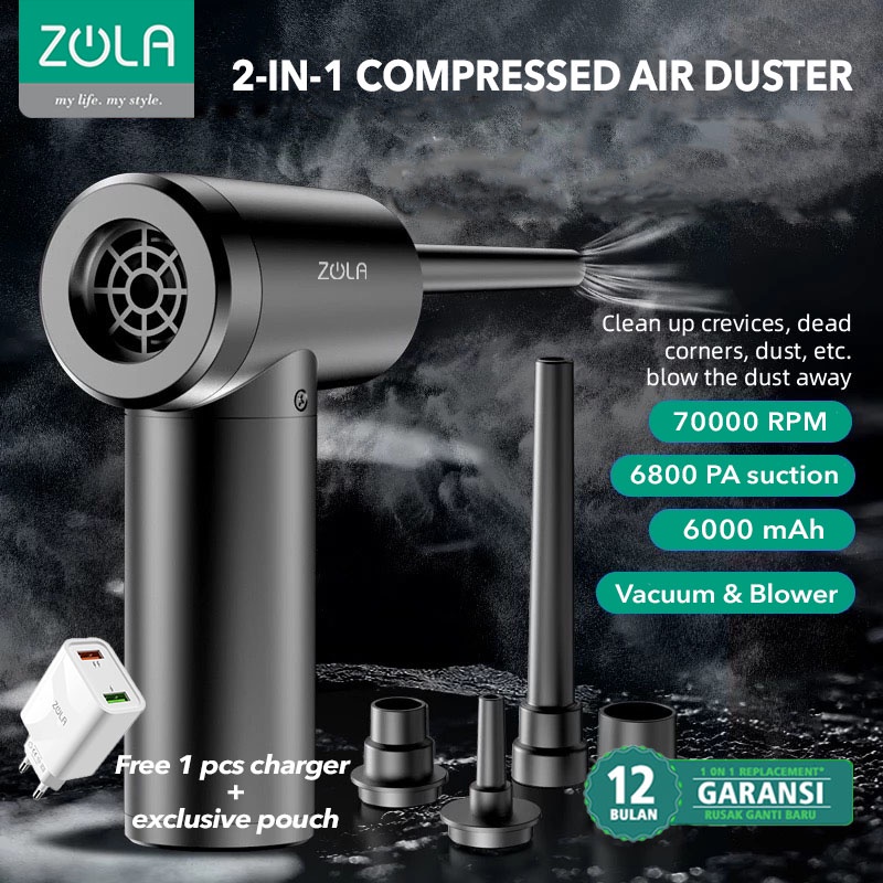Jual Zola Air Duster Blower & Vacuum Komputer PC Laptop Kamera Alt
