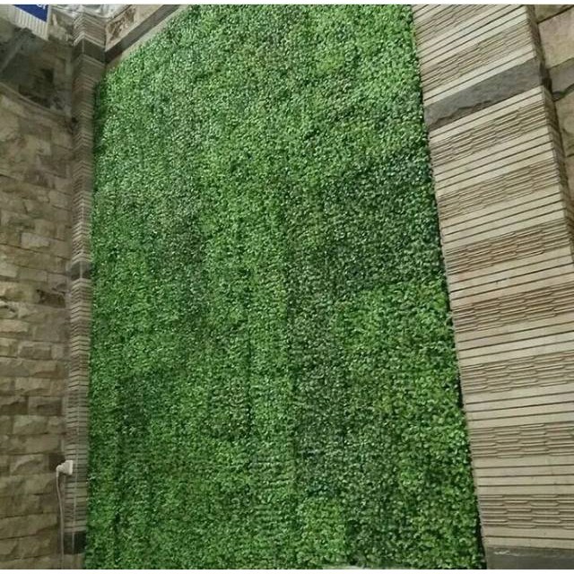 Daun rambat tembok sintetis dolar 40x60cm - vertikal garden