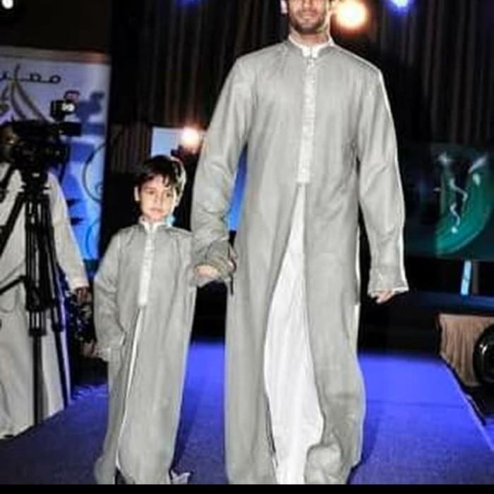 Jubah Luaran Luar Anak Muslim