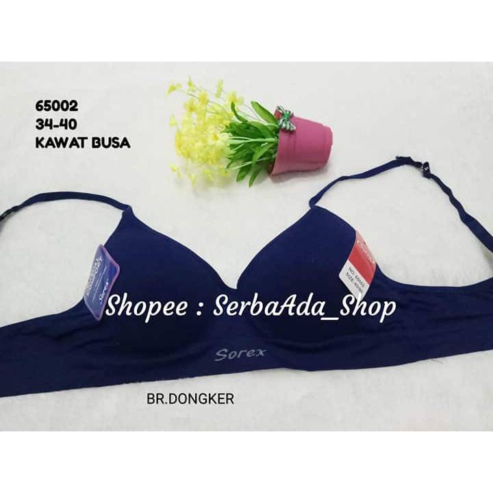 Sport Bra Sorex 65002 Kawat Busa Size 32-40