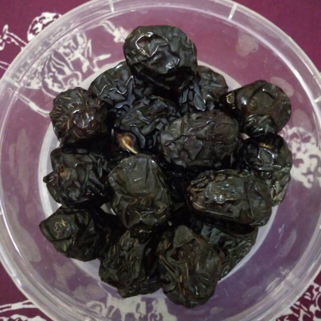 

Kurma Nabi / Ajwa Asli Madinah Grade A 250 gr