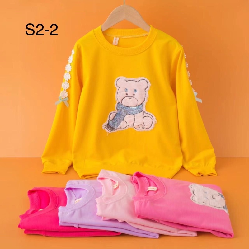 Sweater Anak Perempuan Import Usia 2 TAHUN- 5Tahun/ Pakaian Anak 100% Import