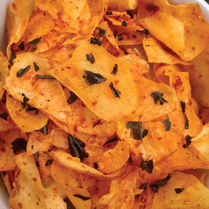 

KERIPIK SINGKONG PEDAS JASA 250 GR SIRAMOT
