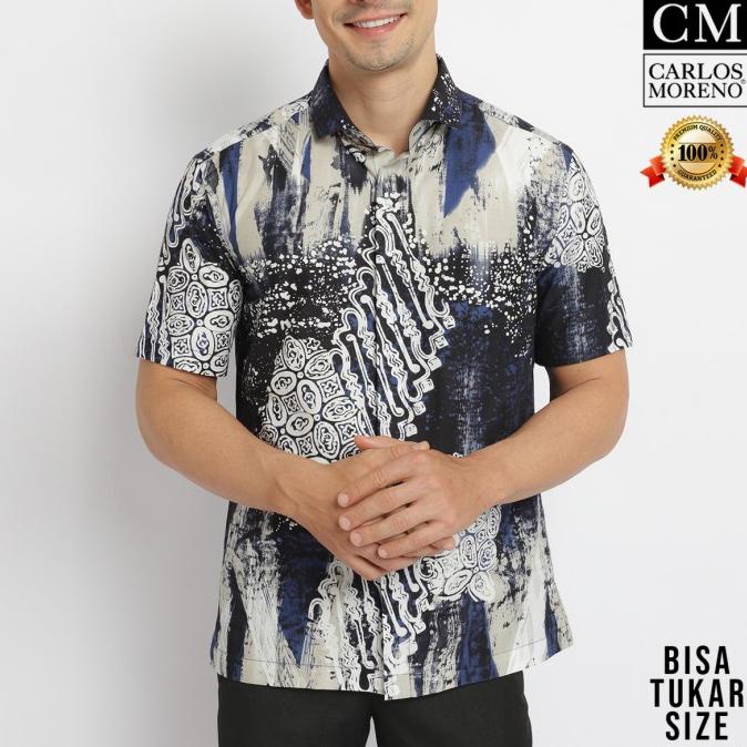 Carlos Moreno Kemeja Batik Pria - Wiryawan