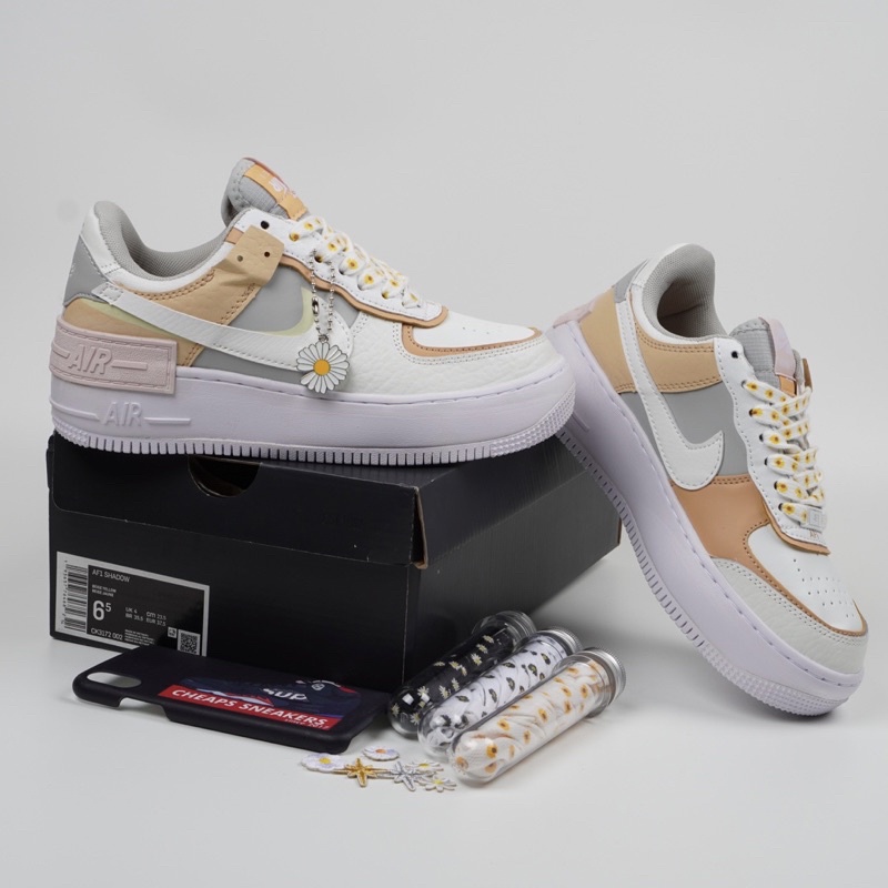 Sepatu Nike Air Force 1 Shadow Flower Spruce Aura